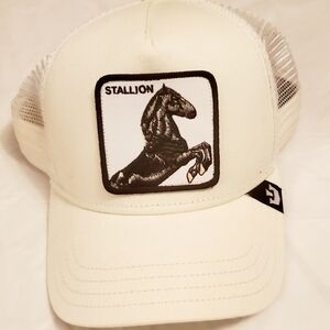 Goorin Bros White Mesh Trucker Hat NWT